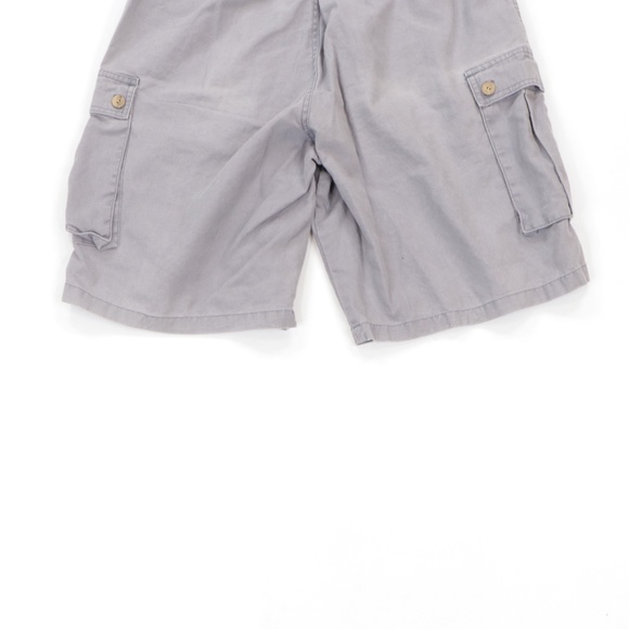 Bugle Boy Shorts Vintage 9s Bugle Boy Streetwear Cargo Shorts Gray